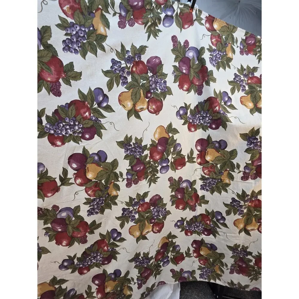 Vintage Avon Fruit Tablecloth 78